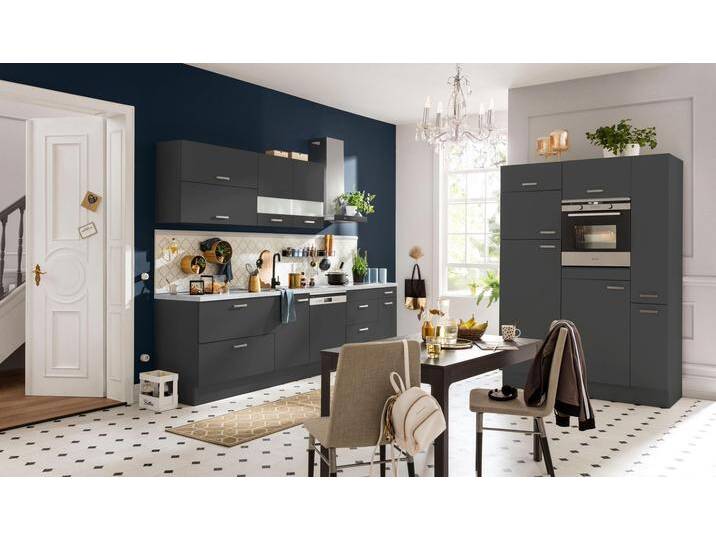 Apothekerschrank OPTIFIT Parma , grau (anthrazit), B:30cm H:211,8cm T:58,4cm, Holzwerkstoff, Schränke, Breite 30 cm von OPTIFIT