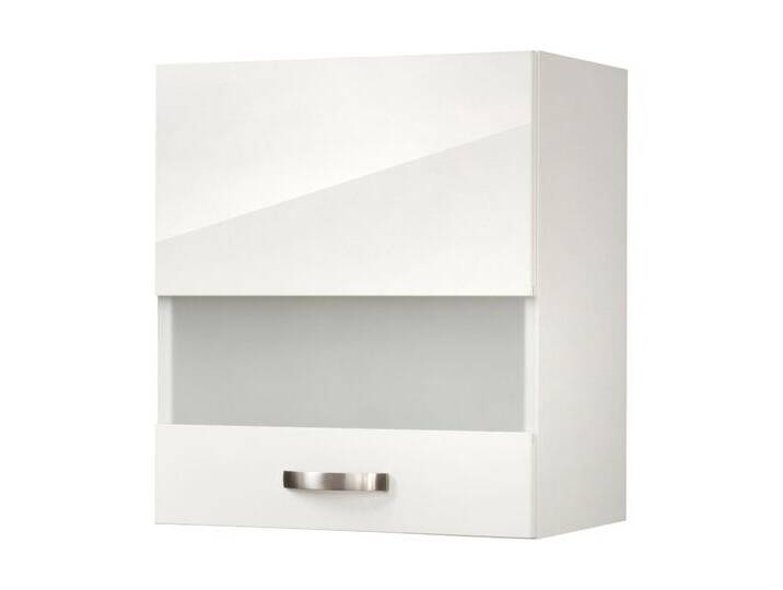 Glashängeschrank OPTIFIT Agos , weiß, B:50cm H:57,6cm T:34,9cm, Glas, Holzwerkstoff, Schränke von OPTIFIT