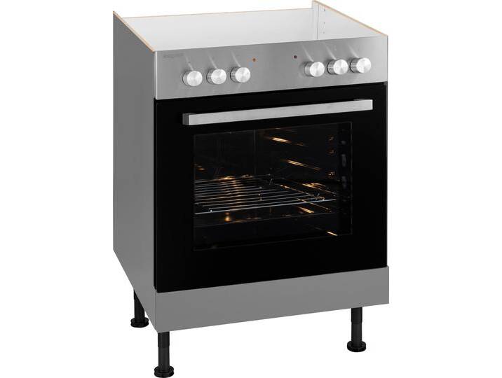 Herdumbauschrank OPTIFIT Parma , grau (basaltgrau), B:60cm H:87cm T:58,4cm, Holzwerkstoff, Schränke, Breite 60 cm von OPTIFIT