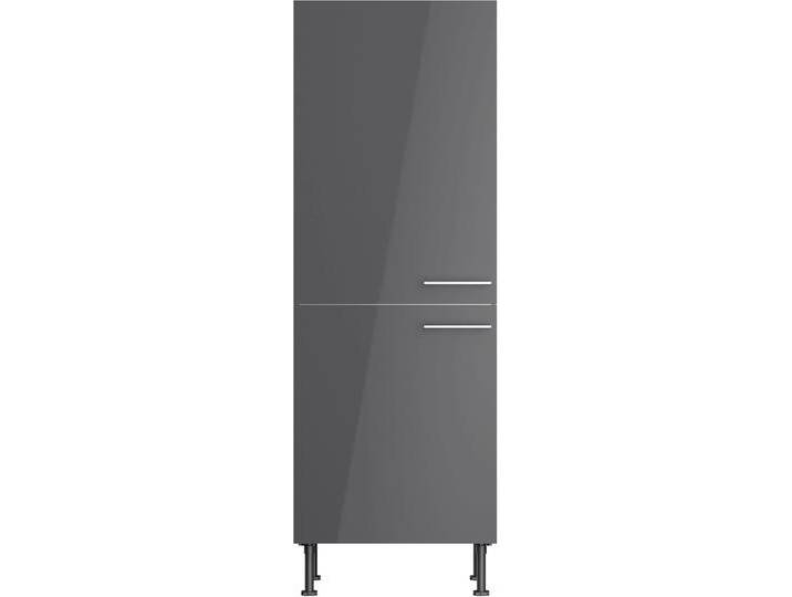 Kühlumbauschrank OPTIFIT Klara , schwarz (anthrazit, wildeiche), B:60cm H:176,6cm T:58,4cm, Spanplatte, Schränke, Breite 60 cm von OPTIFIT
