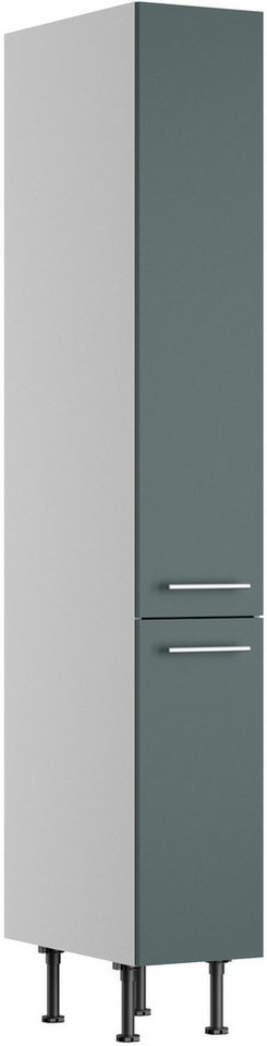 KOCHSTATION Apothekerschrank KS-Bern2 Breite 30 cm, Höhe 211,8 cm, 2 Auszüge (Höhe 124,4 /70 cm) von KOCHSTATION