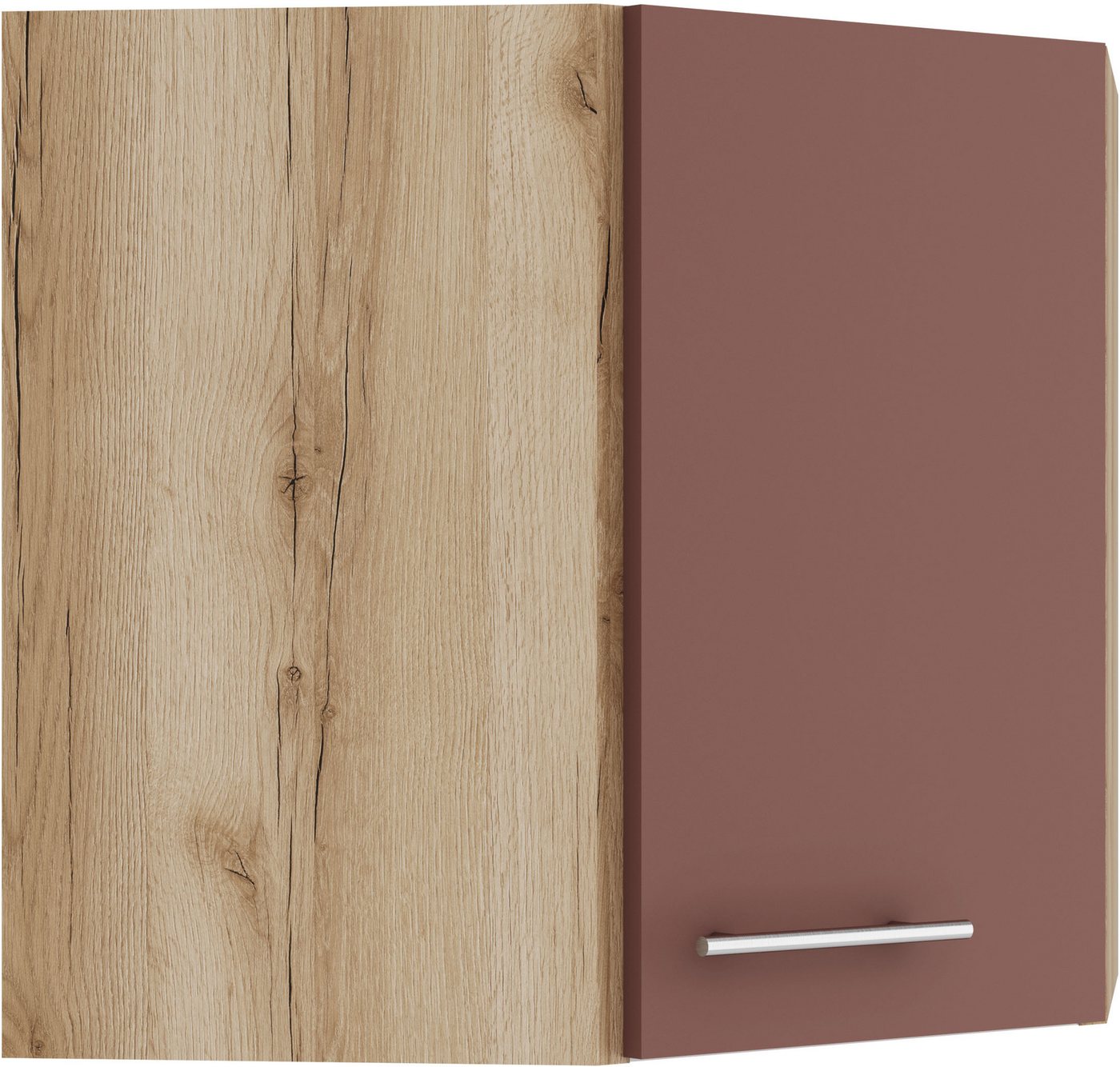 OPTIFIT Eckhängeschrank Bella Breite 60 x 60 cm, Türanschlag wechselbar von OPTIFIT