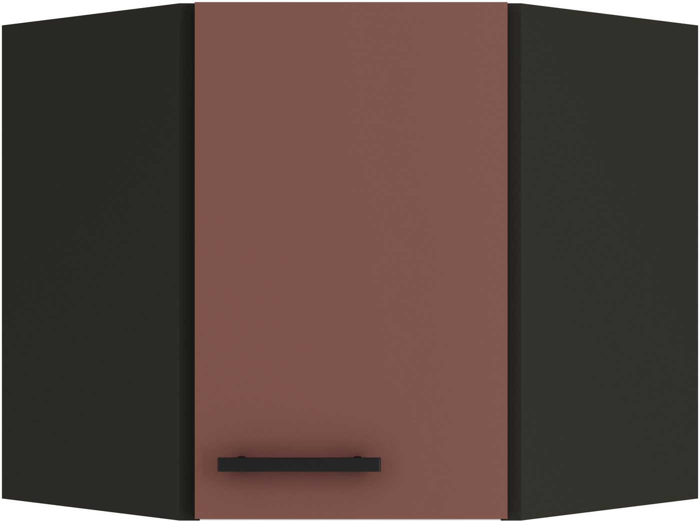 OPTIFIT Eckhängeschrank Palma Breite 60 x 60 cm, Türanschlag wechselbar von OPTIFIT