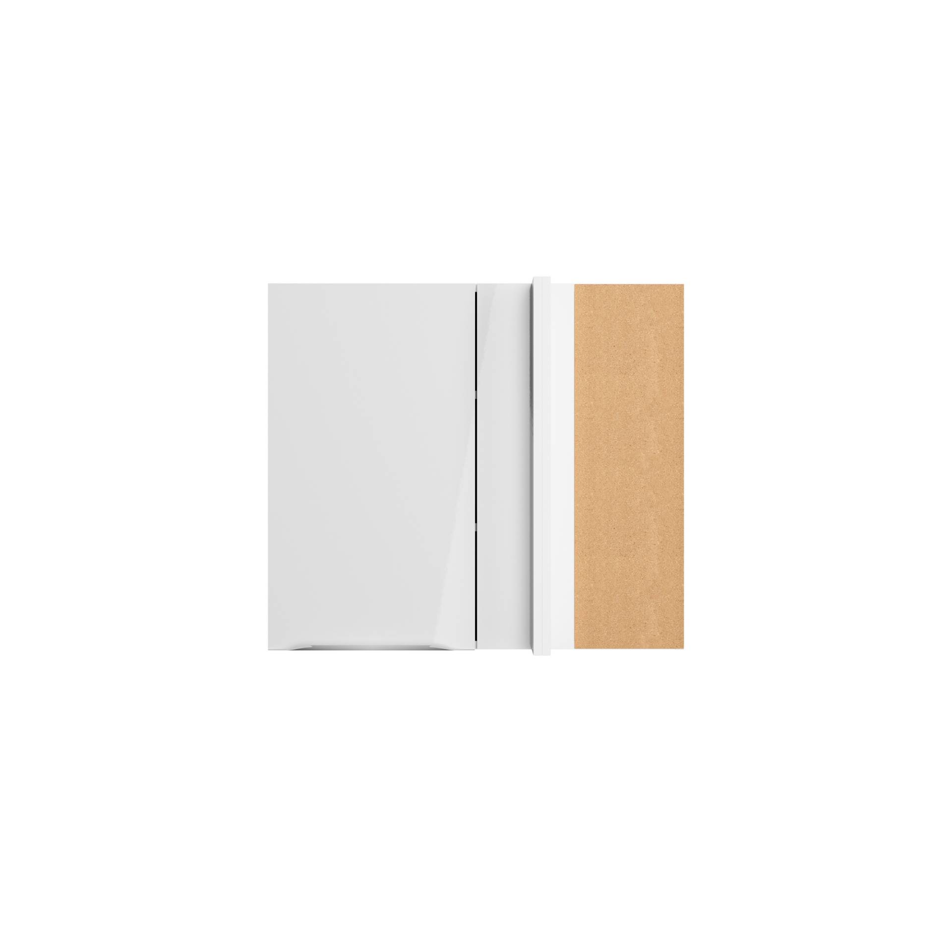 OPTIFIT Eckoberschrank 'Optikomfort Arvid986' weiß 80 x 70,4 x 34,9 cm OPTIFIT Eckoberschrank 'Optikomfort Arvid986' weiß 80 x 70,4 x 34,9 cm von OPTIFIT