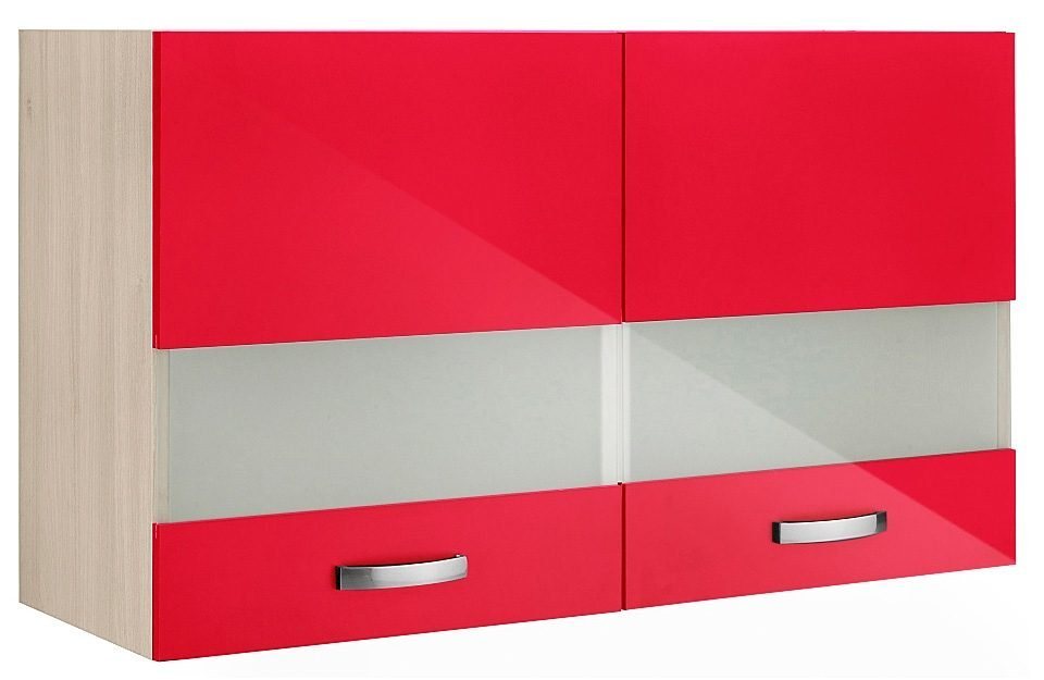 OPTIFIT Glashängeschrank Faro, mit Metallgriffen, Breite 100 cm von OPTIFIT