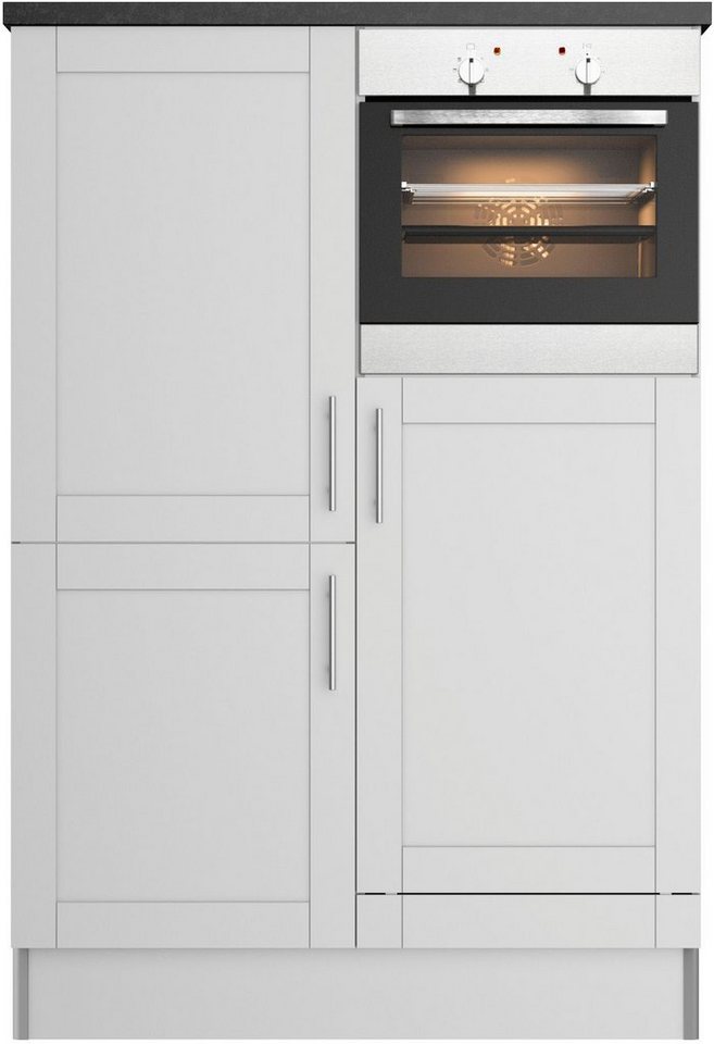 OPTIFIT Küche Ahus, Breite 120 cm,wahlweise mit E-Geräten,Soft-Close-Funktion von OPTIFIT