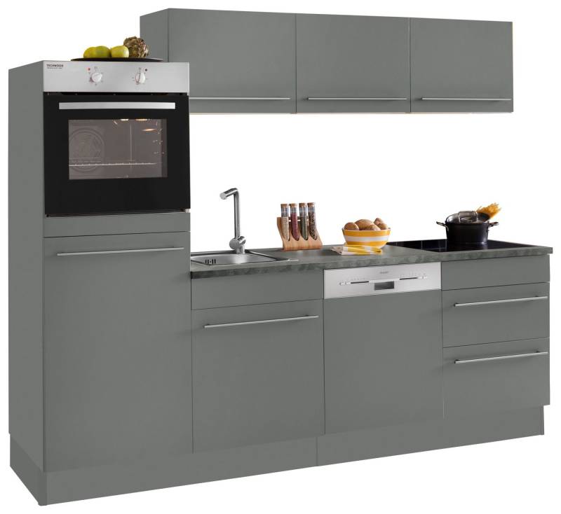 OPTIFIT Küche Bern, (Spar-Set), Breite 240 cm, mit E-Geräten, Stärke der Arbeitsplatte wählbar OPTIFIT Küche Bern, (Spar-Set), Breite 240 cm, mit E-Geräten, Stärke der Arbeitsplatte wählbar von OPTIFIT