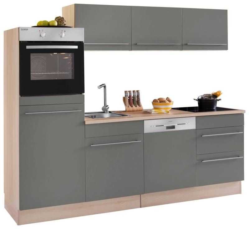 OPTIFIT Küche Bern, (Spar-Set), Breite 240 cm, mit E-Geräten, Stärke der Arbeitsplatte wählbar OPTIFIT Küche Bern, (Spar-Set), Breite 240 cm, mit E-Geräten, Stärke der Arbeitsplatte wählbar von OPTIFIT