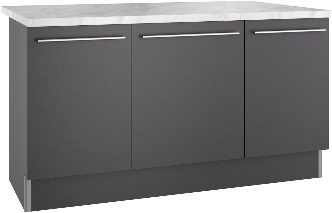 OPTIFIT Kücheninsel Bern2, Stellmaße 161 x 96,5 cm, mit durchgehender Arbeitsplatte als Theke OPTIFIT Kücheninsel Bern2, Stellmaße 161 x 96,5 cm, mit durchgehender Arbeitsplatte als Theke von OPTIFIT