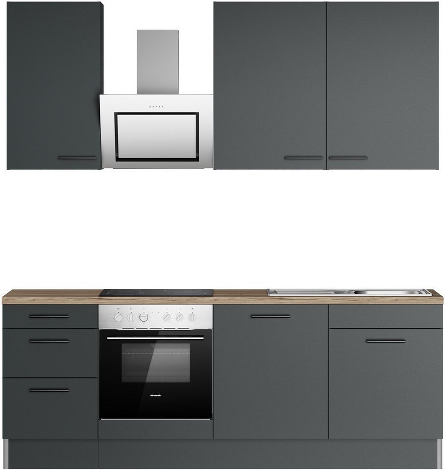 OPTIFIT Küchenzeile Fiona, Breite 230 cm, mit Hanseatic-E-Geräten in Premium oder Basic OPTIFIT Küchenzeile Fiona, Breite 230 cm, mit Hanseatic-E-Geräten in Premium oder Basic von OPTIFIT