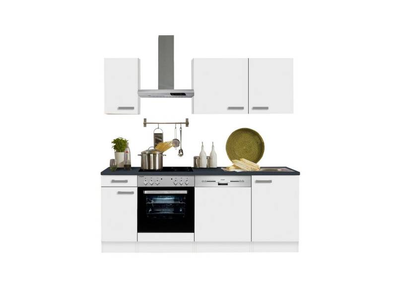 OPTIFIT Küchenzeile Odense, Breite 210 cm, mit 28 mm starker Arbeitsplatte, mit Besteckeinsatz OPTIFIT Küchenzeile Odense, Breite 210 cm, mit 28 mm starker Arbeitsplatte, mit Besteckeinsatz von OPTIFIT