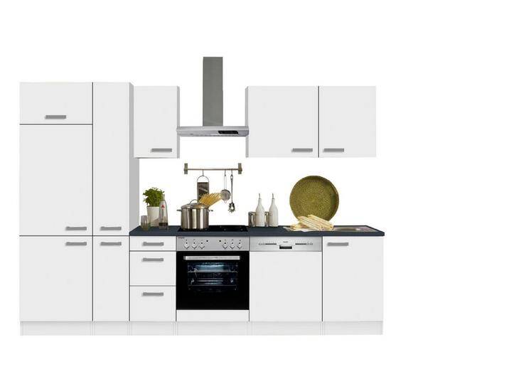 OPTIFIT Küchenzeile Odense, mit E-Geräten, Breite 300 cm mit 28 mm starker Arbeitsplatte, weiß OPTIFIT Küchenzeile Odense, mit E-Geräten, Breite 300 cm mit 28 mm starker Arbeitsplatte, weiß von OPTIFIT
