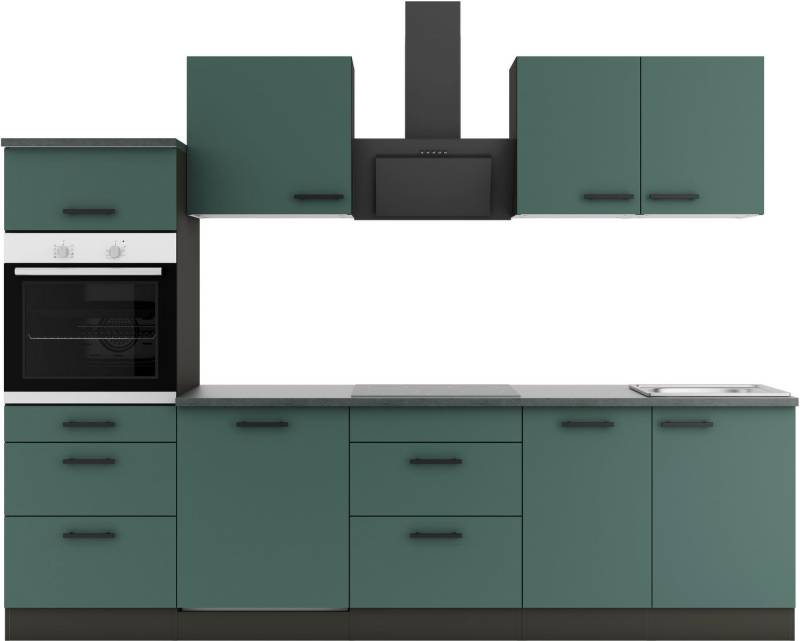 OPTIFIT Küchenzeile Palma, Breite 270 cm, wahlweise mit E-Geräten, seitenverkehrt stellbar OPTIFIT Küchenzeile Palma, Breite 270 cm, wahlweise mit E-Geräten, seitenverkehrt stellbar von OPTIFIT