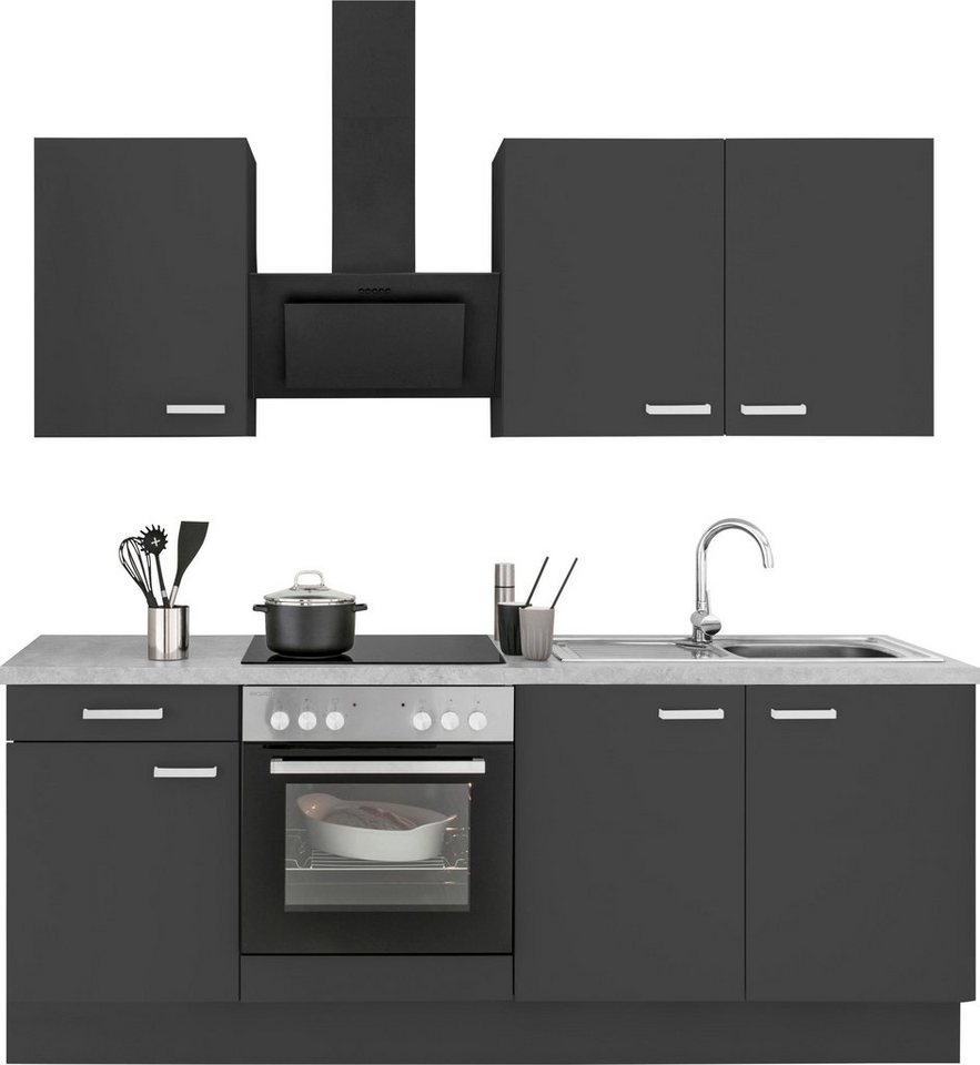 OPTIFIT Küchenzeile Parma, ohne E-Geräte, Breite 210 cm von OPTIFIT