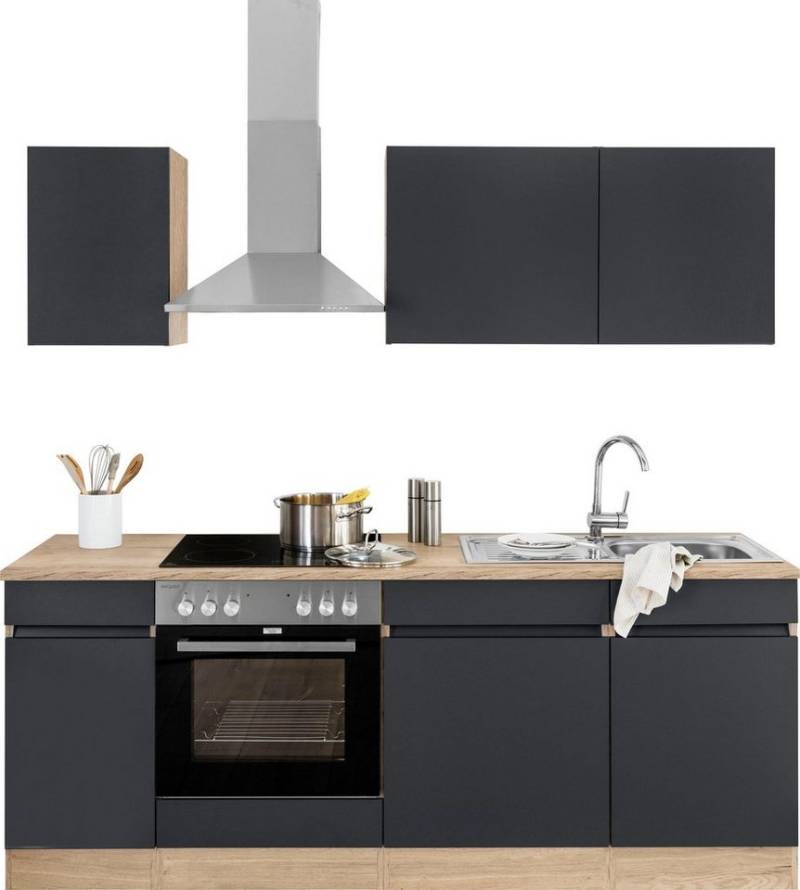 OPTIFIT Küchenzeile Roth, Breite 210 cm, wahlweise mit E-Geräten, Push-to-Open-Funktion OPTIFIT Küchenzeile Roth, Breite 210 cm, wahlweise mit E-Geräten, Push-to-Open-Funktion von OPTIFIT