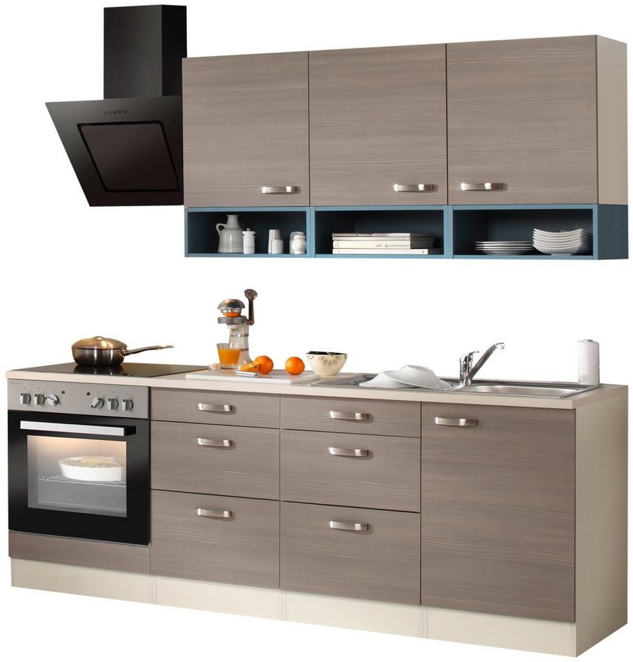 OPTIFIT Küchenzeile Vigo, mit E-Geräten, Breite 210 cm von OPTIFIT