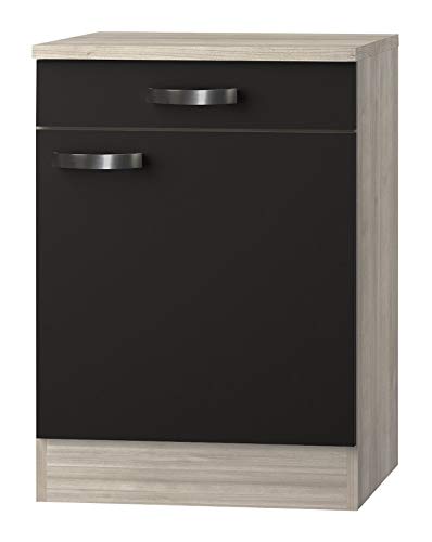 OPTIFIT Kult Küchen-Unterschrank incl. ARBEITSPLATTE »Faro«, grau, 60 cm breit, U606-9+KUFR OPTIFIT Kult Küchen-Unterschrank incl. ARBEITSPLATTE »Faro«, grau, 60 cm breit, U606-9+KUFR von OPTIFIT