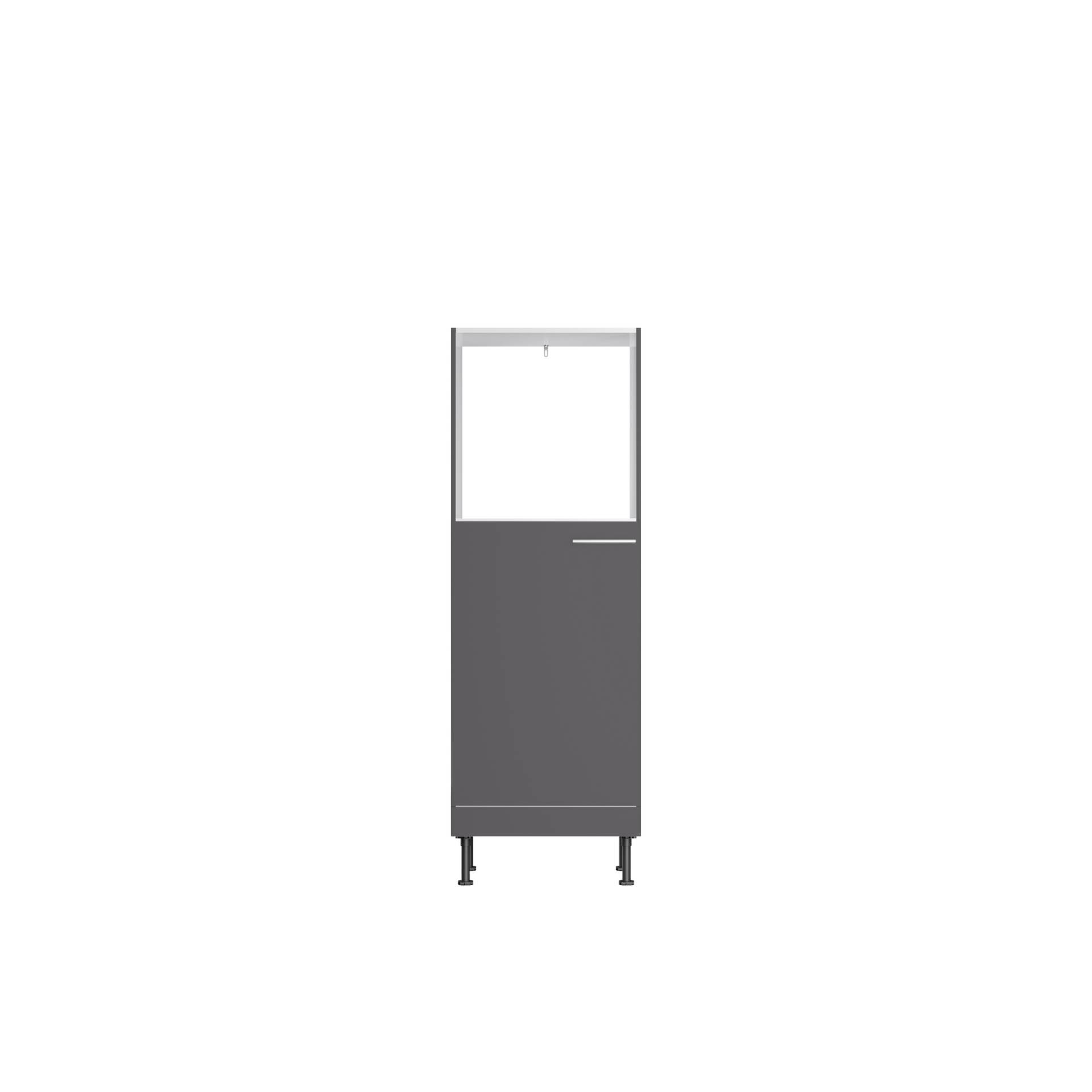 OPTIFIT Midischrank für Backofen und Kühlschrank 'Optikomfort Ingvar420' anthrazit matt 60 x 176,6 x 58,4 cm OPTIFIT Midischrank für Backofen und Kühlschrank 'Optikomfort Ingvar420' anthrazit matt 60 x 176,6 x 58,4 cm von OPTIFIT
