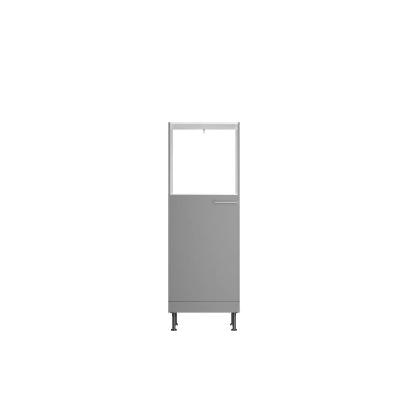 OPTIFIT Midischrank für Backofen und Kühlschrank 'Optikomfort Mats825' grau 60 x 176,6 x 58,4 cm von OPTIFIT