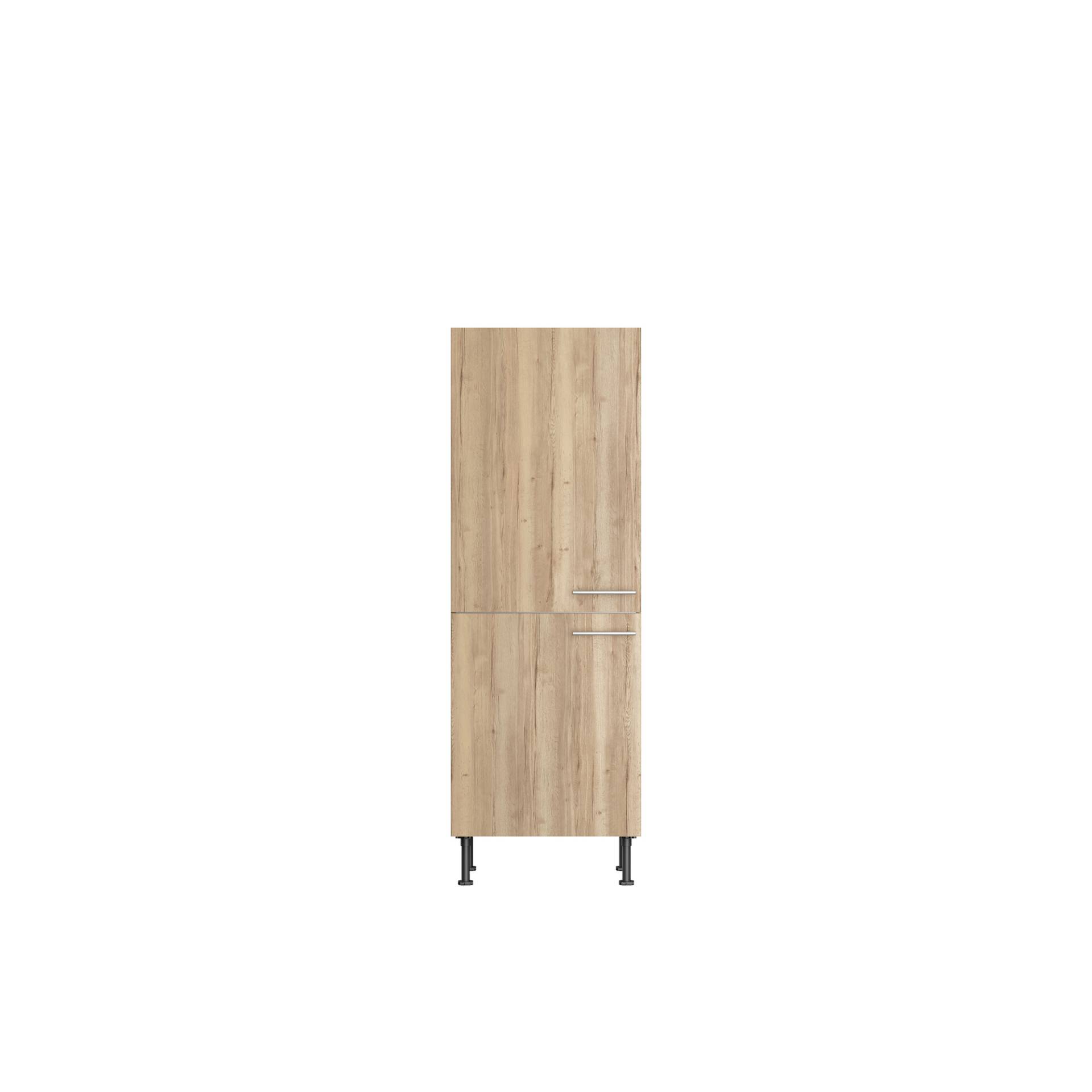 OPTIFIT Midischrank für Einbaukühlschrank 'Optikomfort Erik290' eichefarben 60 x 176,6 x 58,4 cm von OPTIFIT