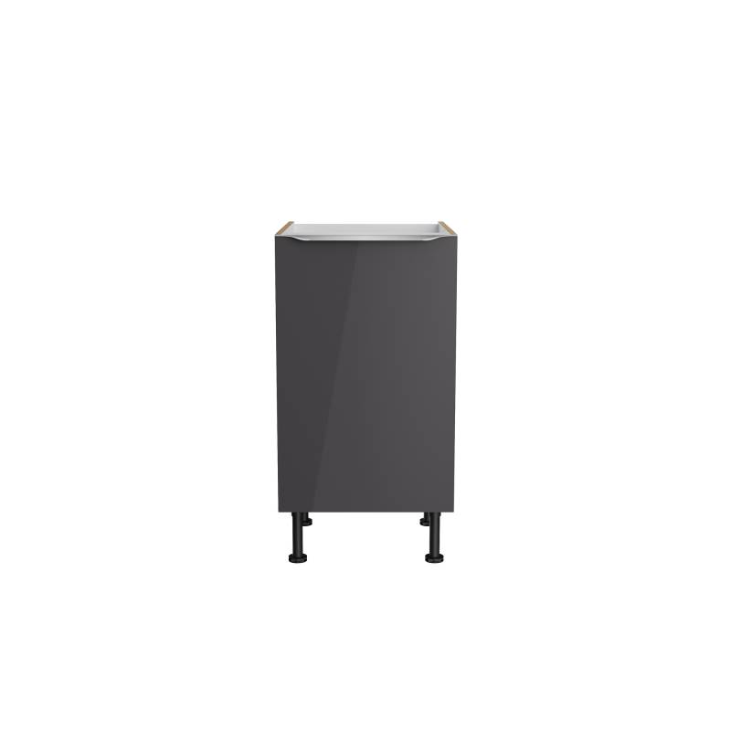 OPTIFIT Spülenschrank 'Optikomfort Linus984' anthrazit/eichefarben 45 x 87 x 58,4 cm von OPTIFIT