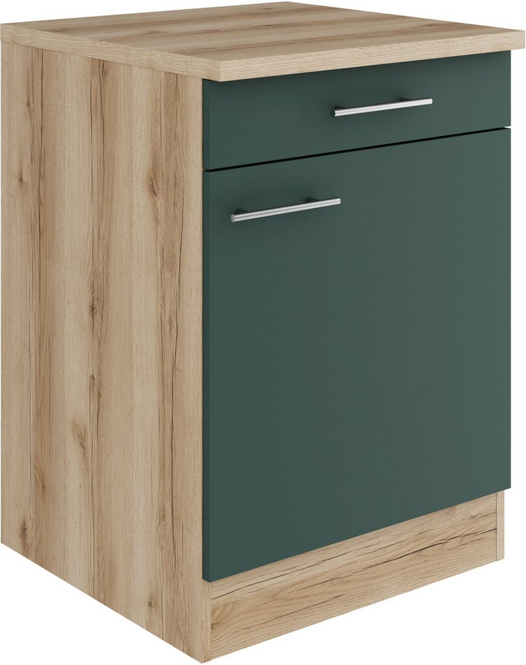OPTIFIT Unterschrank Bella Breite 60 cm, 1 Tür, 1 Einlegeboden, 1 Schubkasten OPTIFIT Unterschrank Bella Breite 60 cm, 1 Tür, 1 Einlegeboden, 1 Schubkasten von OPTIFIT