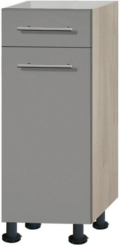 OPTIFIT Unterschrank Bern 30 cm breit, mit 1 Tür und Schubkasten, mit höhenverstellbaren Füßen OPTIFIT Unterschrank Bern 30 cm breit, mit 1 Tür und Schubkasten, mit höhenverstellbaren Füßen von OPTIFIT