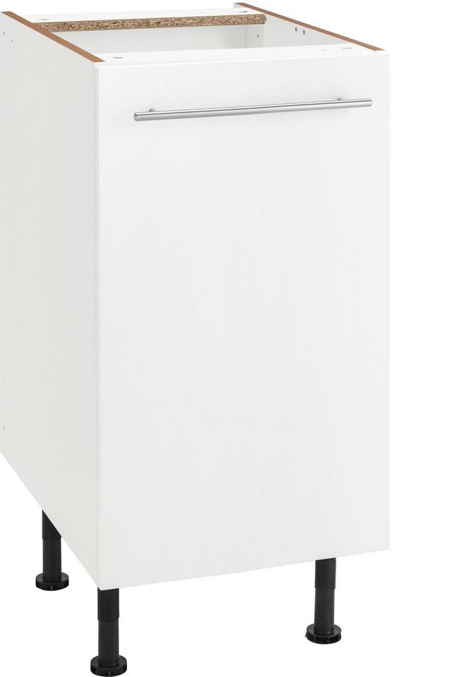 OPTIFIT Unterschrank Bern 40 cm breit, mit 1 Tür mit höhenverstellbaren Füßen, mit Metallgriff von OPTIFIT