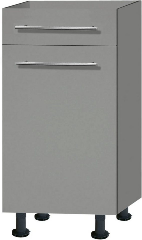 OPTIFIT Unterschrank Bern 40 cm breit, mit Tür und Schubkasten, mit höhenverstellbaren Füßen von OPTIFIT