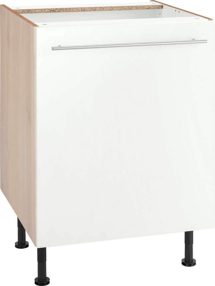 OPTIFIT Unterschrank Bern 60 cm breit, mit 1 Tür mit höhenverstellbaren Füßen, mit Metallgriff OPTIFIT Unterschrank Bern 60 cm breit, mit 1 Tür mit höhenverstellbaren Füßen, mit Metallgriff von OPTIFIT