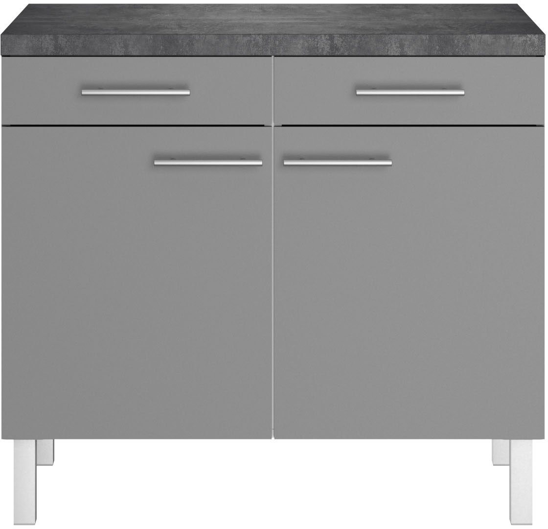 OPTIFIT Unterschrank Breite 100 cm, 2 Türen, 2 Schubkästen OPTIFIT Unterschrank Breite 100 cm, 2 Türen, 2 Schubkästen von OPTIFIT