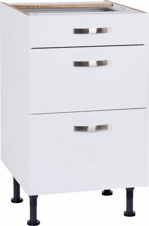 KOCHSTATION Unterschrank KS-Cara Breite 50 cm, mit Vollauszügen und Soft-Close-Funktion von KOCHSTATION