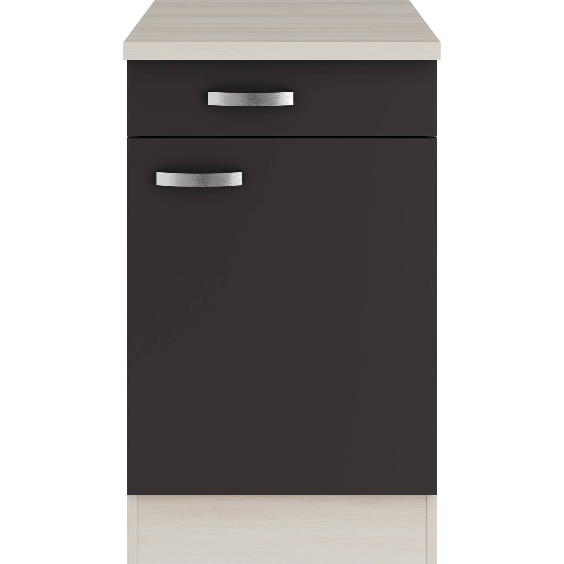 OPTIFIT Unterschrank 'OPTIkult Faro' anthrazit/akaziefarben 50 x 84,8 x 60 cm OPTIFIT Unterschrank 'OPTIkult Faro' anthrazit/akaziefarben 50 x 84,8 x 60 cm von OPTIFIT