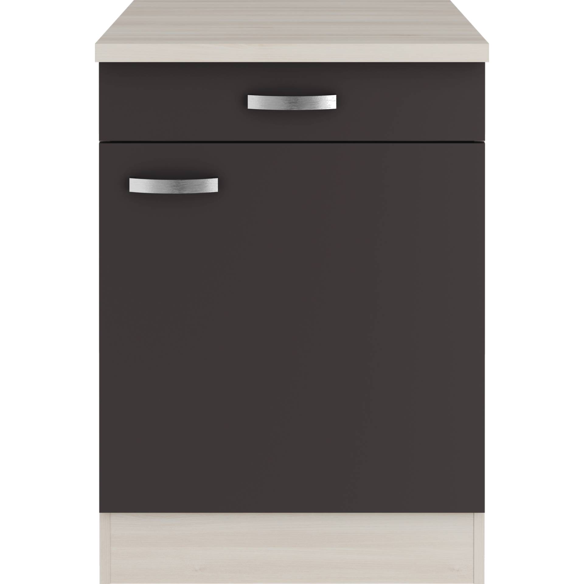 OPTIFIT Unterschrank 'OPTIkult Faro' anthrazit/akaziefarben 60 x 84,8 x 60 cm OPTIFIT Unterschrank 'OPTIkult Faro' anthrazit/akaziefarben 60 x 84,8 x 60 cm von OPTIFIT