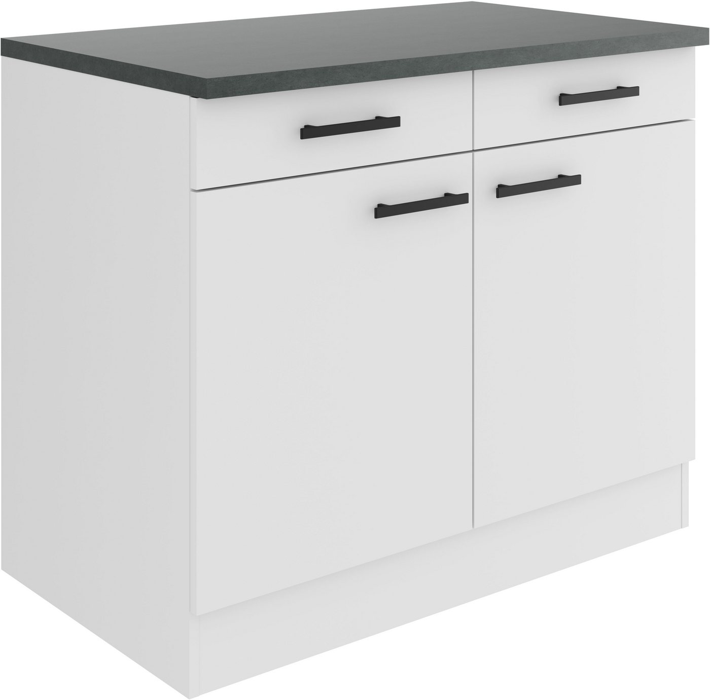 OPTIFIT Unterschrank Palma Breite 100 cm, mit 2 Türen und 2 Schubkästen OPTIFIT Unterschrank Palma Breite 100 cm, mit 2 Türen und 2 Schubkästen von OPTIFIT