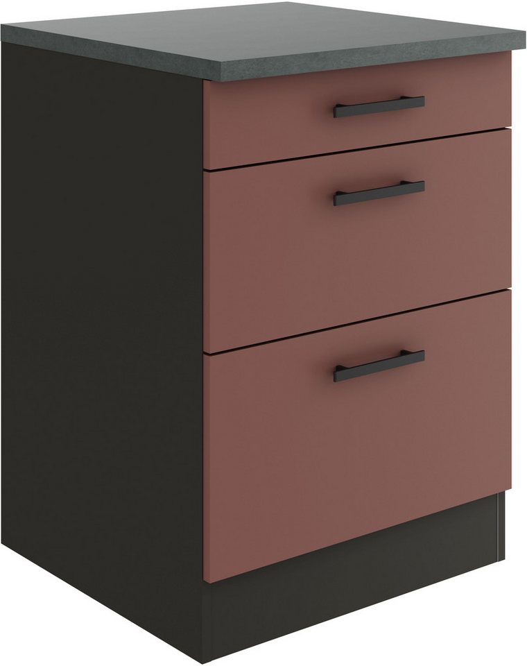 OPTIFIT Unterschrank Palma Breite 60 cm, mit 3 Schubkästen OPTIFIT Unterschrank Palma Breite 60 cm, mit 3 Schubkästen von OPTIFIT