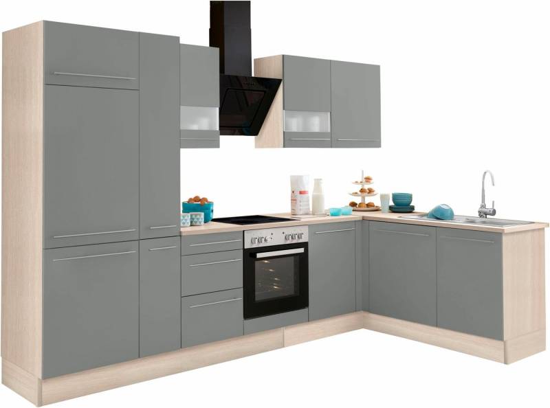 OPTIFIT Winkelküche Bern, Stellbreite 315x175 cm,wahlweise mit E-Geräten,höhenverstellb.Füße OPTIFIT Winkelküche Bern, Stellbreite 315x175 cm,wahlweise mit E-Geräten,höhenverstellb.Füße von OPTIFIT