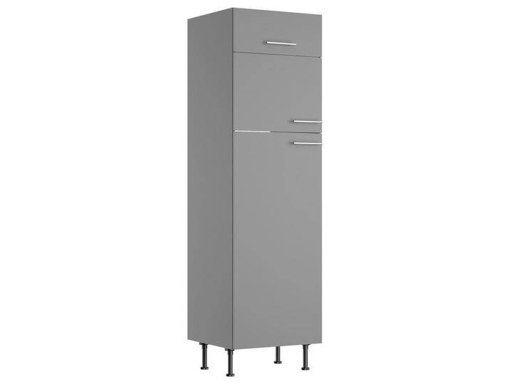 Optifit GERÄTEUMBAUSCHRANK, Grau, Metall, einzeln stellbar, 60x211.8x58.1 cm, Made in Germany, DIN EN ISO 14001, DIN EN ISO 50001, DIN EN ISO 9001, von OPTIFIT
