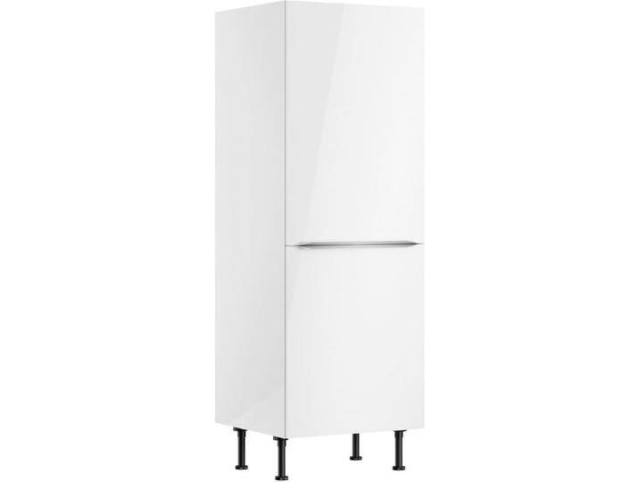 Optifit GERÄTEUMBAUSCHRANK, Weiß, Weiß Hochglanz, Metall, 1 Fächer, einzeln stellbar, 60x176.6x58.1 cm, Made in Germany, DIN EN ISO 14001, DIN EN ISO von OPTIFIT