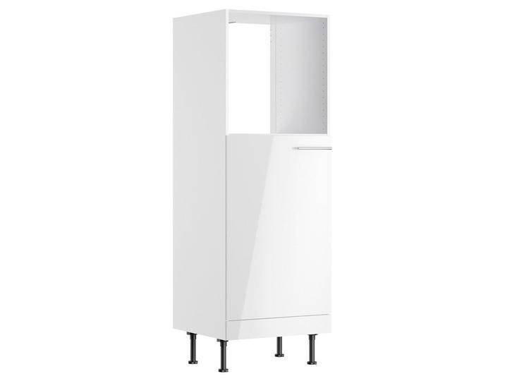 Optifit GERÄTEUMBAUSCHRANK, Weiß, Weiß Hochglanz, Metall, einzeln stellbar, 60x176.6x58.1 cm, Made in Germany, DIN EN ISO 14001, DIN EN ISO 50001, DIN von OPTIFIT
