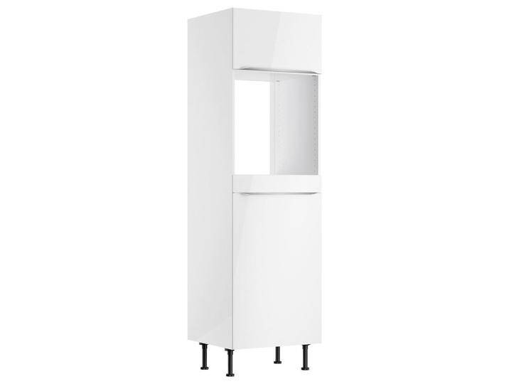 Optifit GERÄTEUMBAUSCHRANK, Weiß, Weiß Hochglanz, Metall, einzeln stellbar, 60x211.8x58.1 cm, Made in Germany, DIN EN ISO 14001, DIN EN ISO 50001, DIN von OPTIFIT