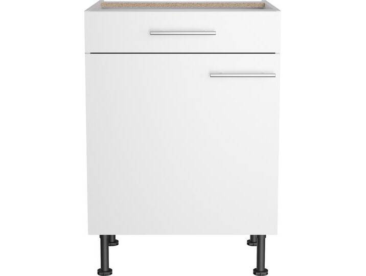 Unterschrank OPTIFIT Klara , weiß, B:60cm H:87cm T:58,4cm, Spanplatte, Schränke, Breite 60 cm von OPTIFIT