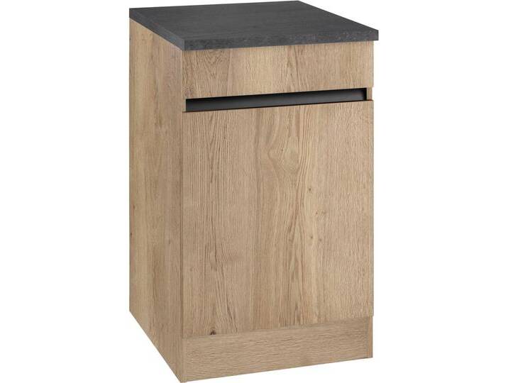 Unterschrank OPTIFIT Roth , braun (wildeichefarben, wildeichefarben), B:50cm H:88cm T:60cm, Schränke, Breite 50 cm von OPTIFIT