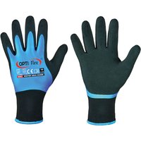 OPTIFLEX 0241-09H Handschuhe Winter Aqua Guard Größe 9 schwarz/blau EN 388, EN 5 von OPTIFLEX