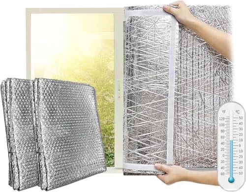 WÄRMEDÄMMUNG FÜR FENSTER | reduziert die winterkälte | 1,5 x 1,2 m | 2er-pack | selbstklebend, einfache installation ohne werkzeuge | hergestellt in spanien WÄRMEDÄMMUNG FÜR FENSTER | reduziert die winterkälte | 1,5 x 1,2 m | 2er-pack | selbstklebend, einfache installation ohne werkzeuge | hergestellt in spanien von OPTIMER HOME