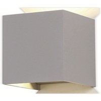 OPTONICA LED-Wandleuchte 7459, EEK: E, 12W, IP54, 1320 lm, 3000K, grau von OPTONICA