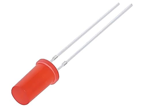 2X OS5REA5TK4A LED 4,8mm rot 500-750mcd 180° 20mA 1,8-2,6V Front: flach 78mW OPT von OPTOSUPPLY