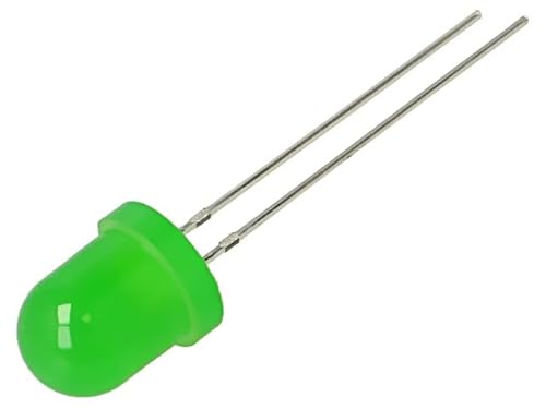 2X OSG5TS8134A LED 8mm grün blinkend 1120-1560mcd 60° 3-5V 20mA 1,8Hz OPTOSUPPLY von OPTOSUPPLY