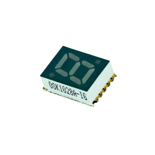 2X OSK1039A-IY Display: LED 7-segmentig 10mm 0,39" Anz.Z: 1 gelb 5-15mcd SMD OPT von OPTOSUPPLY