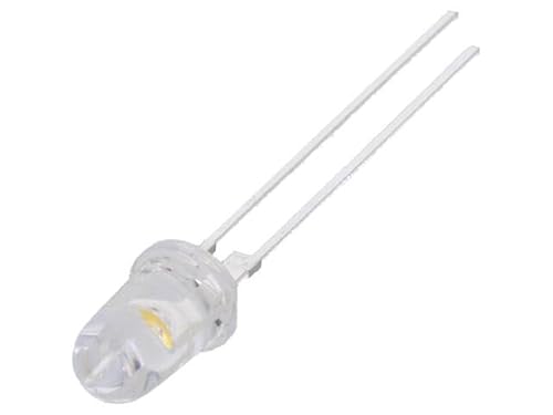 OSM57L5201P LED 5mm warmweiß 90000-110000mcd 8° 70mA 2,8-3,6V 2700-3200K OPTO von OPTOSUPPLY